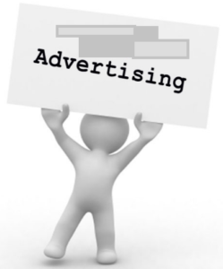 \"advertising\"